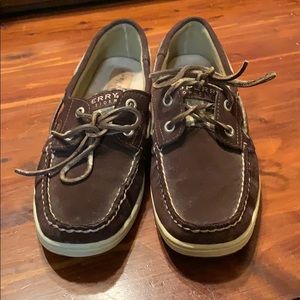 Sperry Top Sider Brown Suede Women’s Size 8